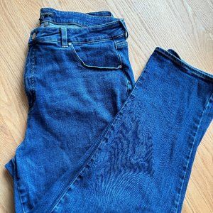 Universal Standard Donna High Rise Curve Straight Leg Jeans Size 20 Inseam 32